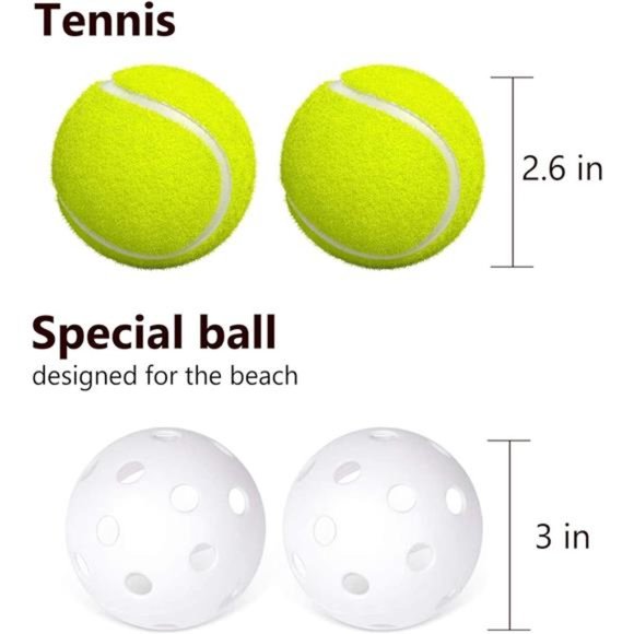 Outdoor Yard Games Set with Durable Buckets and Balls, Toss Game Throwing Game - Picture 3 of 6